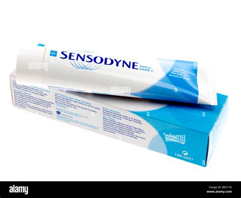 Sensitive Teeth Toothpaste Stock Photo - Alamy