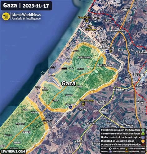 Latest Military Developments Of The Gaza Strip; Israeli Forces Besieged ...