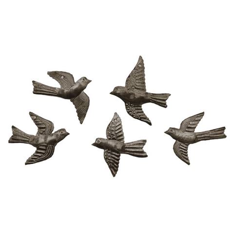 August Grove® 5 Piece Flock of Birds Wall Décor Set & Reviews | Wayfair