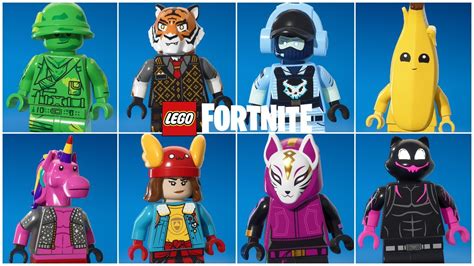 LEGO Fortnite - All Minifigures In My Collection! - YouTube