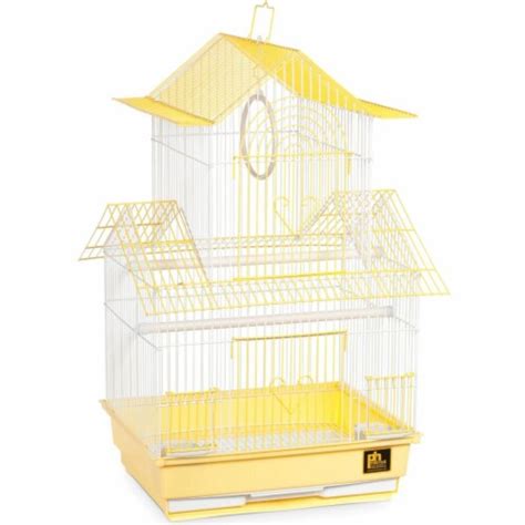 Shanghai Parakeet Bird Cage - Yellow, 1 - King Soopers