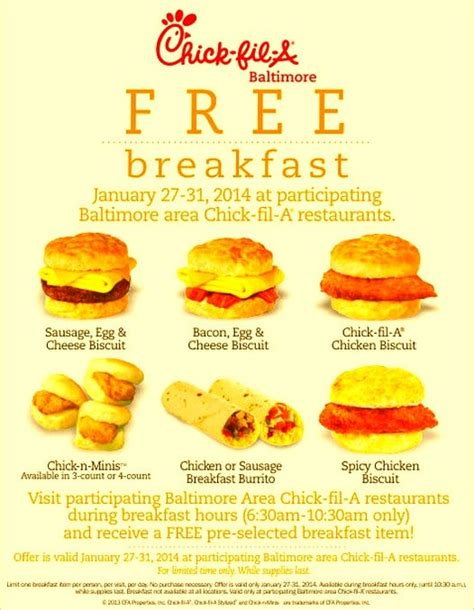 Chick-fil-A Breakfast Hours, Time & Menu- Do they serve the entire day? | - logiguard