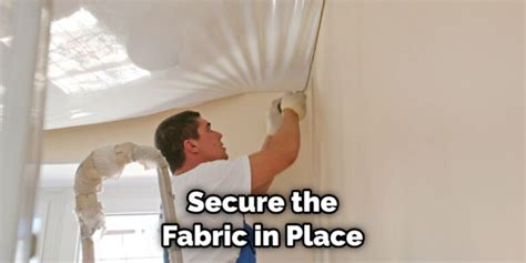 How to Cover Basement Ceiling With Fabric | Step By Step