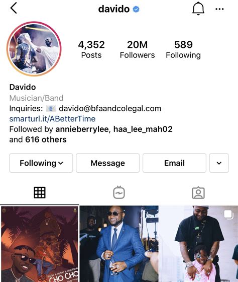 Davido sets new record on Instagram - P.M. News