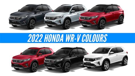 2022 Honda WR-V - All Color Options - Images | AUTOBICS - YouTube