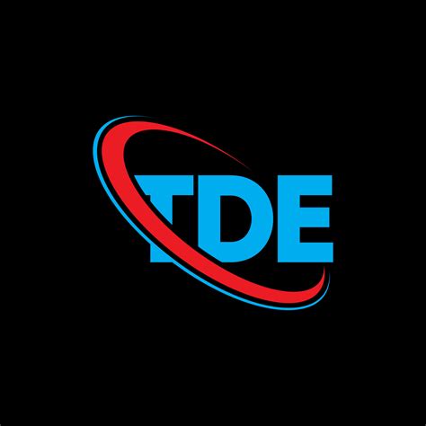 logotipo de tde. tde carta. diseño del logotipo de la letra tde ...