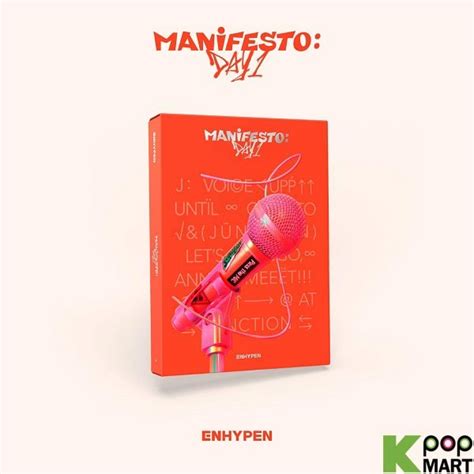 ENHYPEN - MANIFESTO : DAY 1 (Random) | KPOPMART.COM