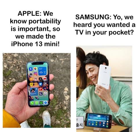 Apple and Samsung - Meme by badtropical :) Memedroid