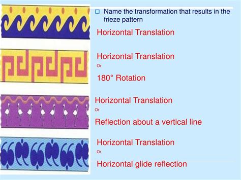 PPT - 7.6 Frieze Patterns PowerPoint Presentation, free download - ID ...