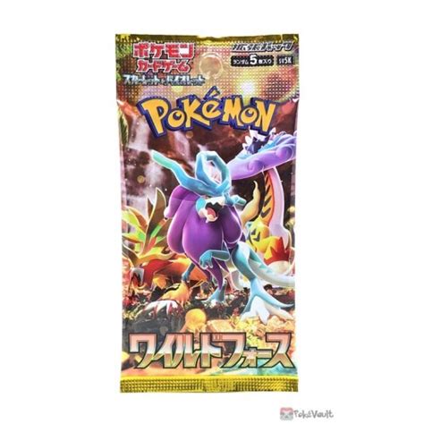 Pokemon 2024 SV5K Wild Force Series Booster Pack