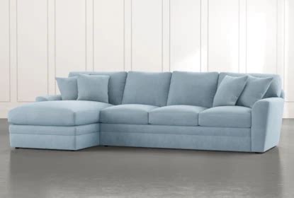 Light Blue Sectional Sofa | Baci Living Room