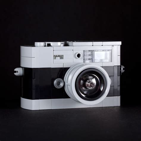 Mini Camera (Black) | Lego creations, Lego camera, Lego