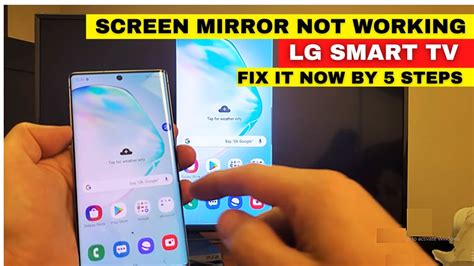 LG TV Screen Mirroring Is Not Working || How To Connect LG Smart TV To Phone- 5 Easy Methods ...