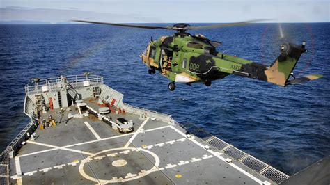 Helicopter landing on the military ship HD desktop wallpaper ...