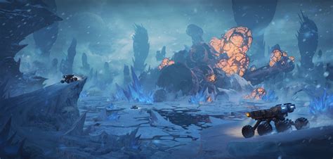 ArtStation - Ice planet part 3