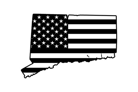 Connecticut State American Flag PNG SVG Graphic by SunandMoon ...