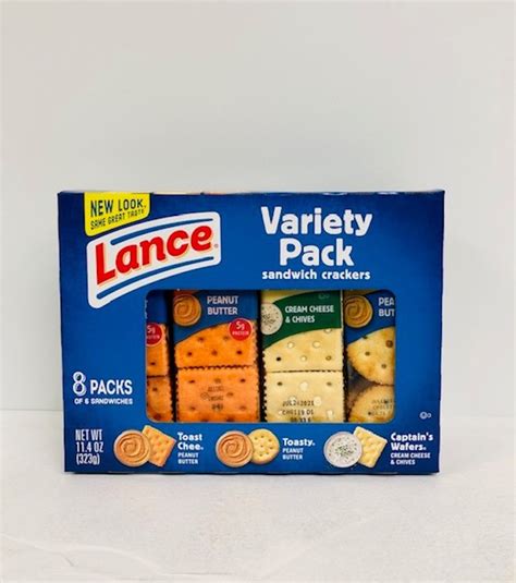 Lance Variety Sandwich Crackers 10 Ct - GJ Curbside