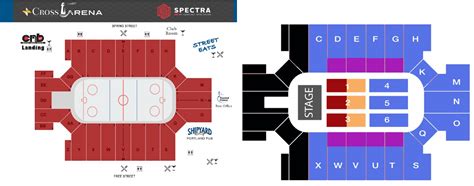 Seating Chart | Cross Insurance Arena | Portland, Maine