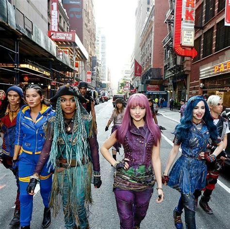 Dove Cameron and The Descendants 2 cast in New York City. | Disney ...