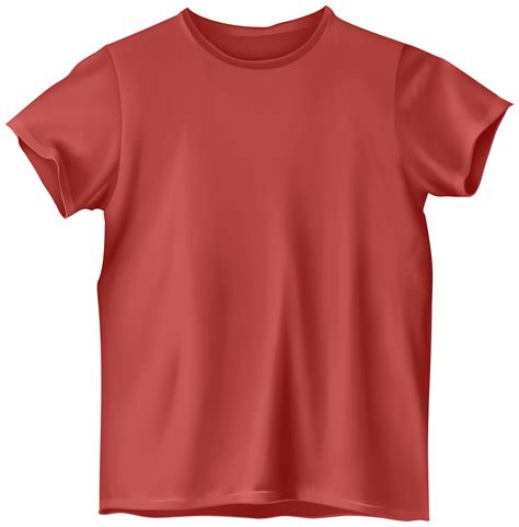 Red T Shirt PNG Clip Art - Best WEB Clipart