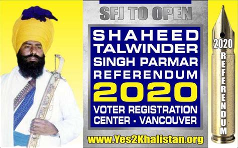 KHALISTAN REFERENDUM 2020: Sikhs For Justice Try To Drum Up Support In Canada In The Name Of ...