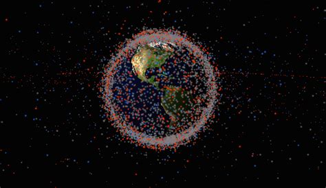 See All The Satellites And Space Junk Circling Earth In Real-Time