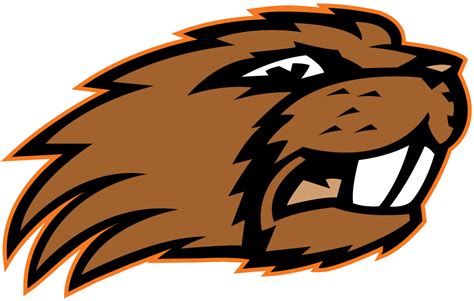 osu beaver logo clip art - lineartdrawingswallpaperiphone