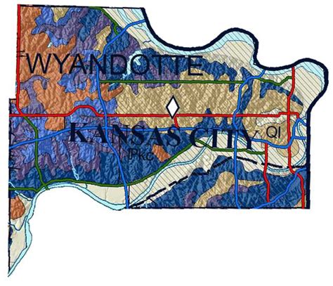 KGS--Geologic Map--Wyandotte