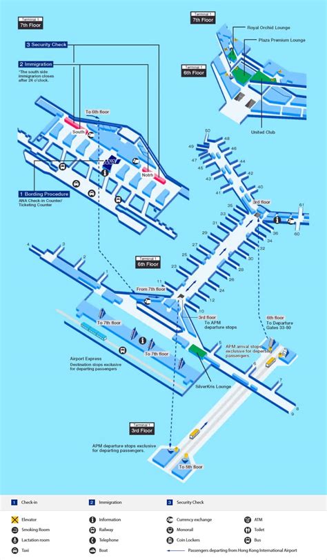 Hong Kong Airport Map - United States Map