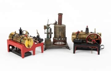 (3) Steam Engine Toys | Cottone Auctions