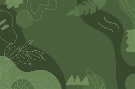 Free Vector | Hand drawn olive green background