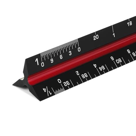 Buy Mr. Pen- Architectural Scale, Scale Ruler, 12 inch, Black, Scale Ruler Contractor, Architect ...