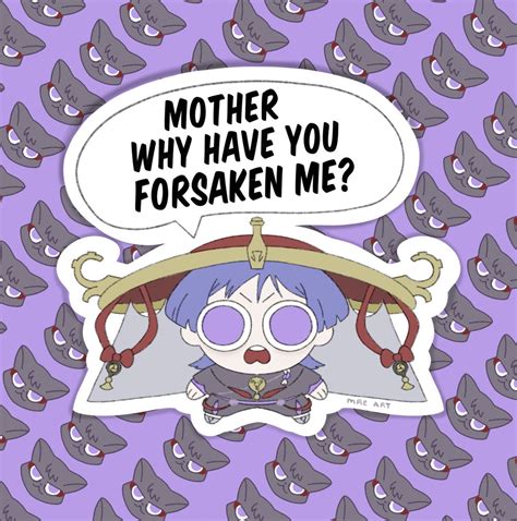 Mother Why Have You Forsaken Me Scaramouche Sticker - Etsy