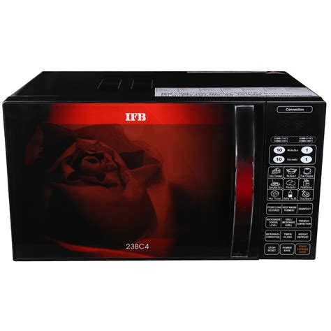 IFB 23BC4 23-Litre Convection Microwave Oven (Black/Floral Design ...