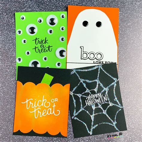 Easy DIY Halloween Cards To Make With Minimal Supplies