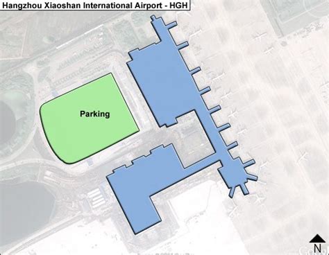 Hangzhou Xiaoshan HGH Airport Terminal Map