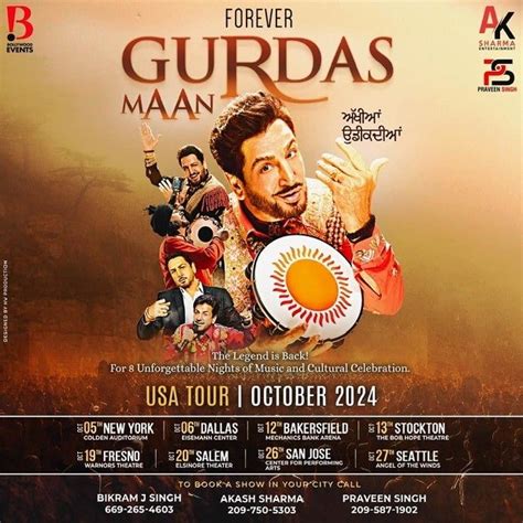 Gurdas Maan Live In Concert Bay Area