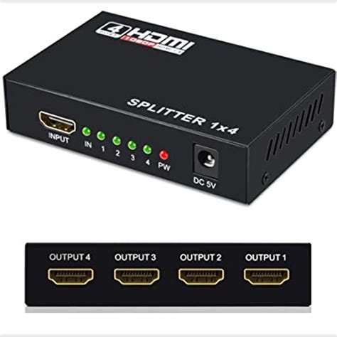 Splitter HDMI 1X4 (1920-3D) – Doble click unilago