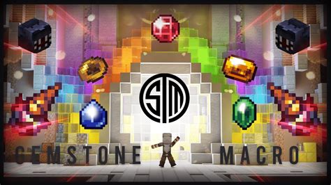 Hypixel Skyblock Newest Gemstone Macro I TSM - YouTube