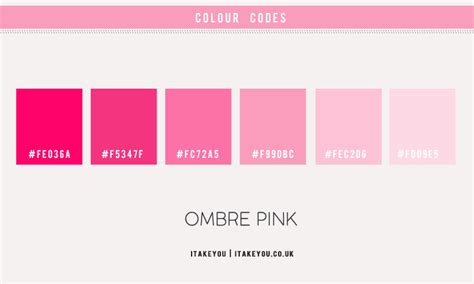 15 Pink Color Palette Inspirations With Names Hex Codes!, 42% OFF