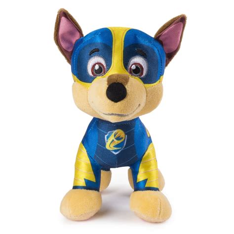 PAW Patrol Mighty Pups Chase Plush | Exclusive Paw Patrol Toys at ...