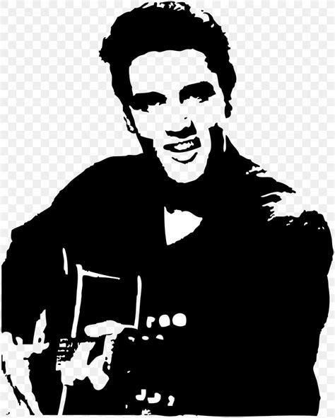 Elvis Presley Jailhouse Rock Portrait, PNG, 1920x2397px, Elvis Presley, Art, Black And White ...