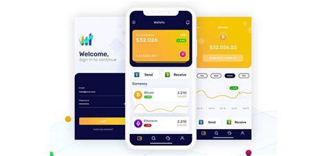 Crypto Wallets Mobile Concept - XDGuru.com