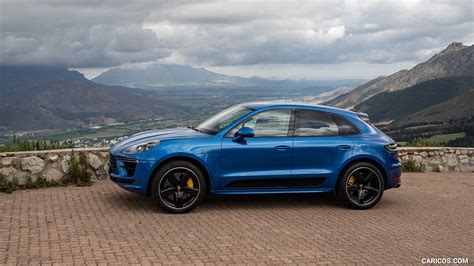 Porsche Macan Turbo | 2020MY (Color: Sapphire Blue Metallic) | Side