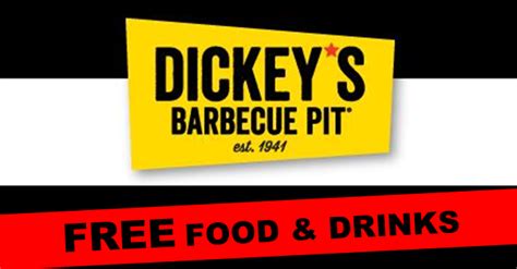 Free Food and Drinks at Dickey’s