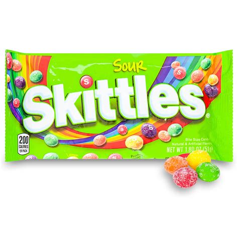 Skittles Sour Candies - 1.8oz | Candy Funhouse