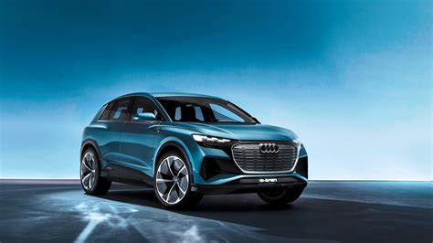 The new Audi Q4 e-tron SUV concept - interior exterior design and ...