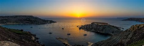 The Famous Golden Bay at Sunset Stock Photo - Image of twilight, water: 84134286