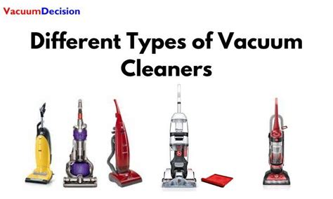 14 Types of Vacuum Cleaners (Check Our Expert Explanation) – Vacuum Decision