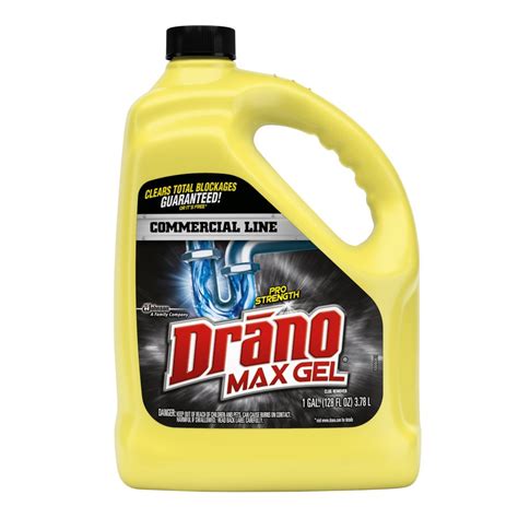 Drano Commercial Line 128-oz Drain Cleaner at Lowes.com